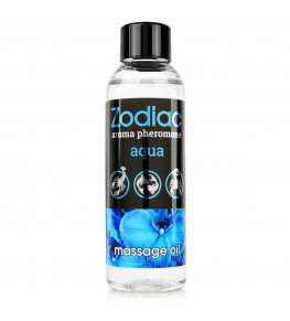 Массажное масло с феромонами ZODIAC Aqua - 75 мл.