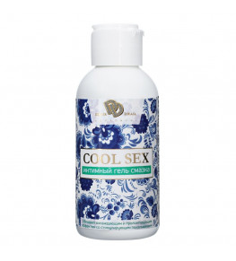 Интимная гель-смазка COOL SEX с легким пролонгирующим эффектом - 100 мл.