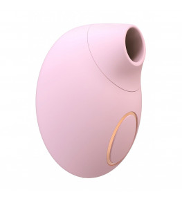 Розовый клиторальный вакуум-волновой массажер Irresistible Seductive