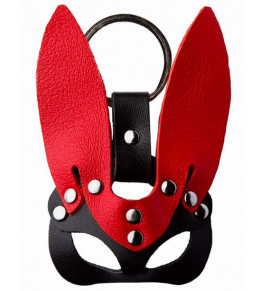 Черно-красный сувенир-брелок «Кролик»