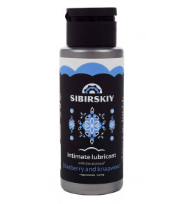 Пролонгирующий интимный лубрикант SIBIRSKIY с ароматом черники и василька - 100 мл.