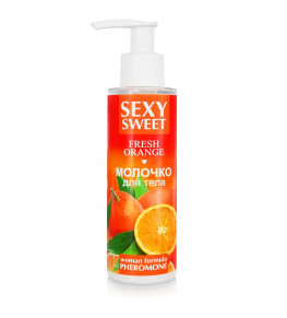 Молочко для тела с феромонами и ароматом апельсина Sexy Sweet Fresh Orange - 150 гр.