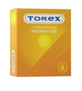 Текстурированные презервативы Torex  Ребристые  - 3 шт.