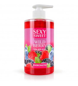 Гель для душа Sexy Sweet Wild Berry с ароматом лесных ягод и феромонами - 430 мл.