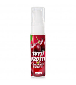 Гель-смазка Tutti-Frutti с вишнёвым вкусом - 30 гр.