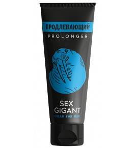 Продлевающий крем для мужчин Sex Gigant Prolonger - 80 мл.